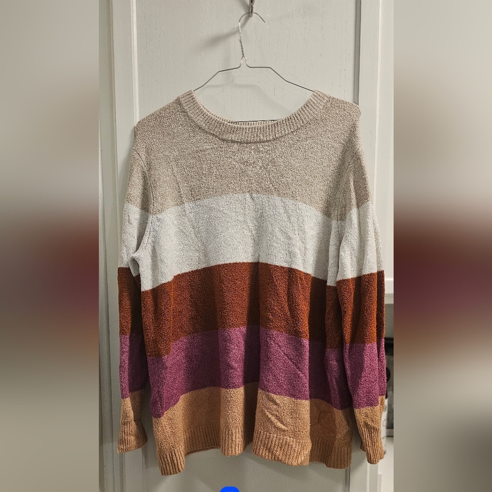 3XL Ava&Viv striped sweater